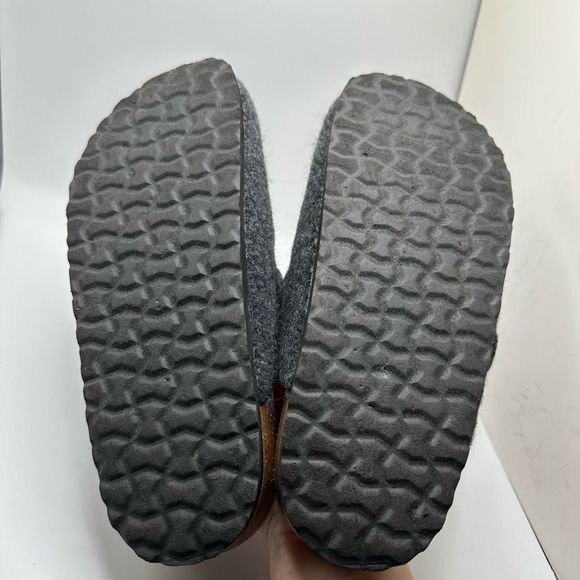 CUSHIONAIRE Womens Clog 7.5 GRAY WOOL - Picture 5 of 7